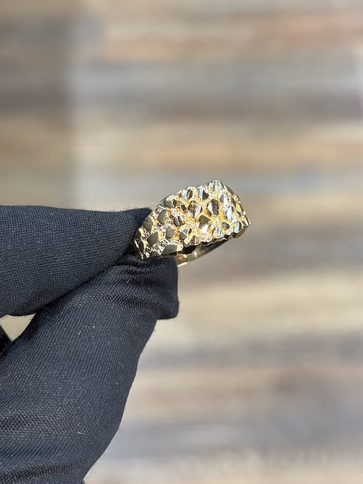 Gold Nugget Ring​